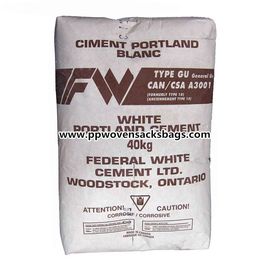 China Mineral-oder Polen-Zement-Verpackungs-Taschen/Block-untere Kraftpapier-Ventil-Säcke fournisseur