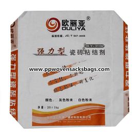 China Versiegelte umweltfreundliches Kraftpapier-Ventil Soems Taschen für Fliesen-Kleber 13,5“ x 18&quot; x 5&quot; fournisseur