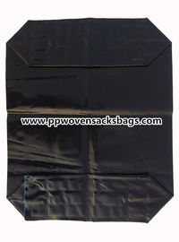 China Schwarzes PET Plastikventil versiegelte Taschen für verpackende Ventil Aktivkohle/25kg PET Säcke fournisseur