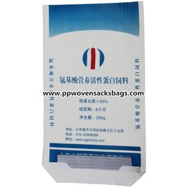 China Druckpolypropylen-Protein-Zufuhr Multiwall-Papiertüten en gros für das Zement-Verpacken fournisseur