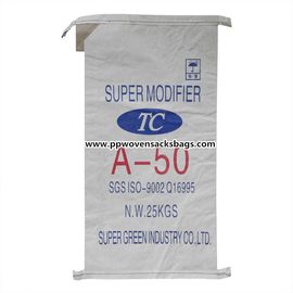 China Kraftpapier lamelliertes Ventil versiegelte Taschen/pp. gesponnene Ventil-Säcke für verpackende Chemikalien fournisseur